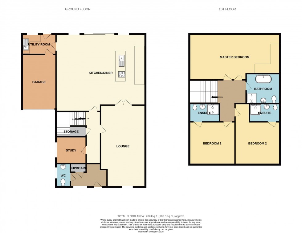 Floorplan for Chapel View, Shadwell