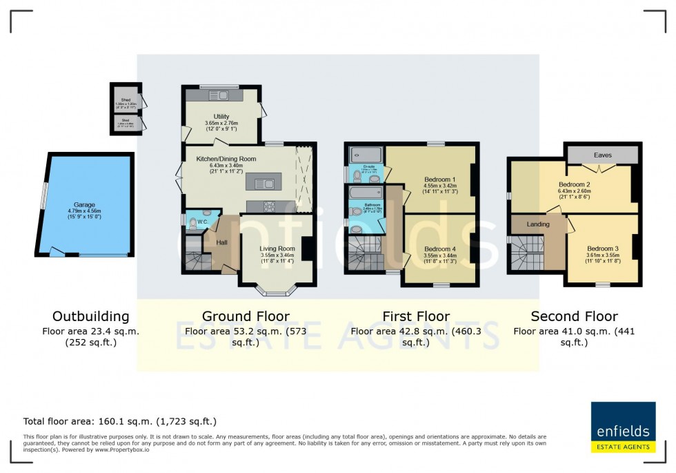 Floorplan for Charborough Road, Broadstone