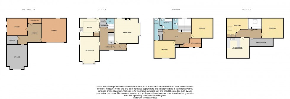 Floorplan for Briar Garth, Shipley