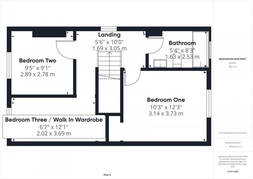 Floorplan for Halfpenny Lane, Pontefract