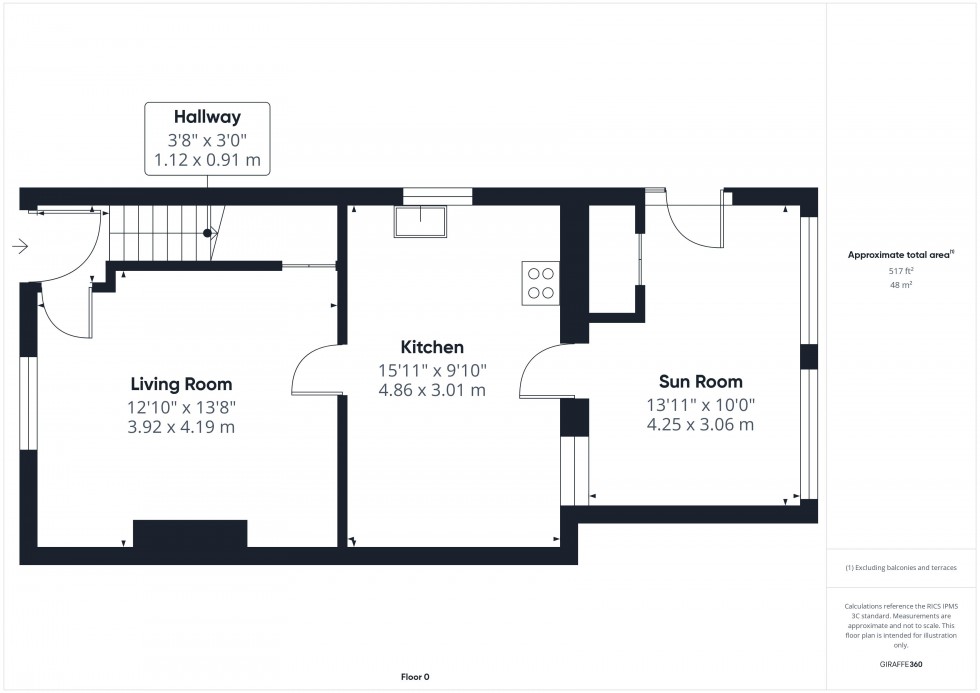 Floorplan for Kingsway, Pontefract