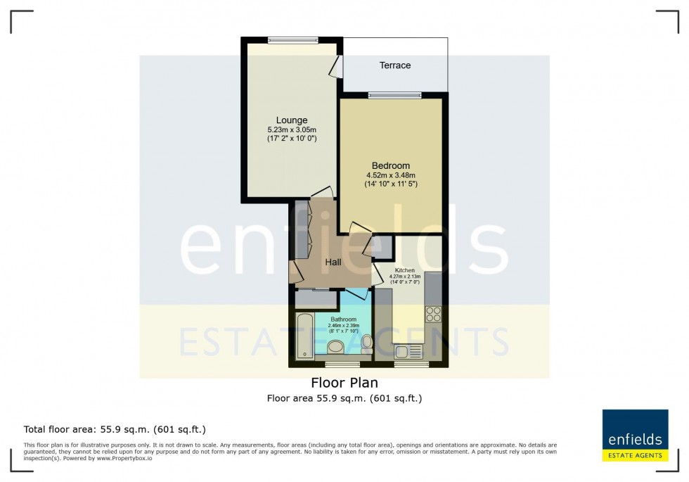 Floorplan for 'Rutherford'. 41 Branksome Wood Road, Bournemouth, BH4 9JT