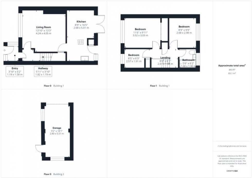 Floorplan for Walnut Drive, Pontefract