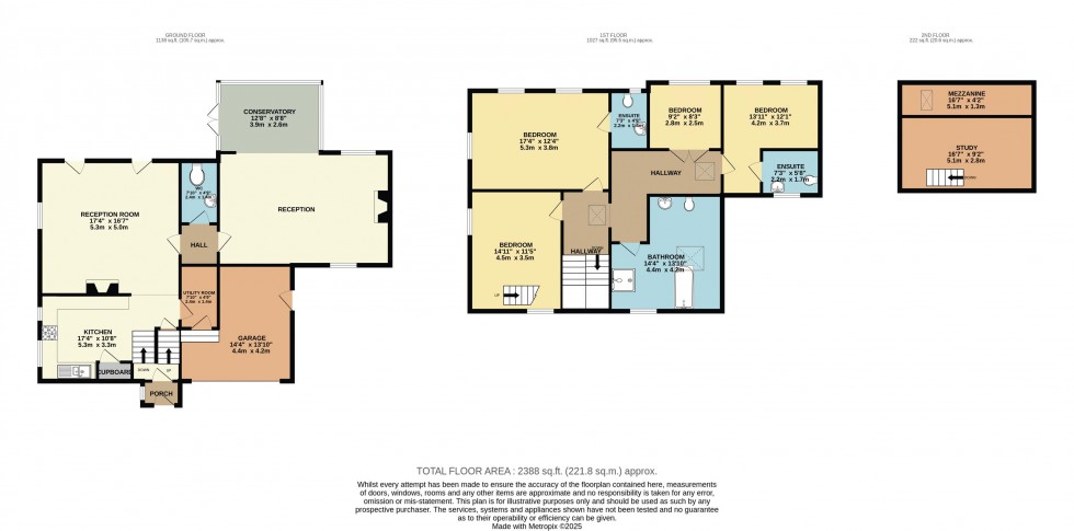 Floorplan for Upper Marsh Lane, Keighley