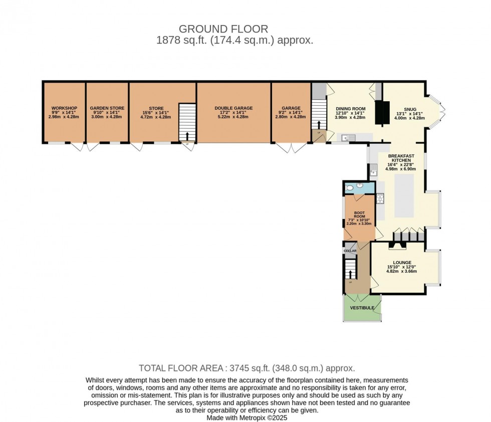 Floorplan for Water Lane, Pontefract