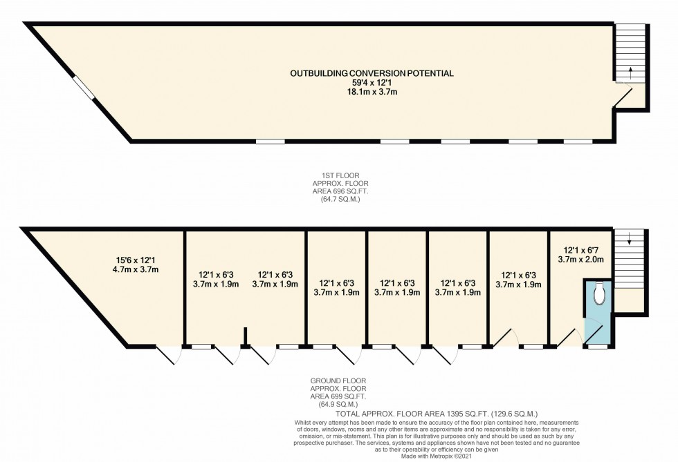 Floorplan for Water Lane, Pontefract