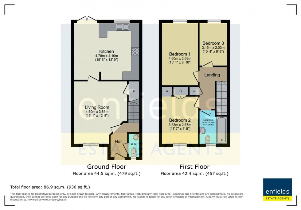 Floorplan for Chloe Gardens, Parkstone