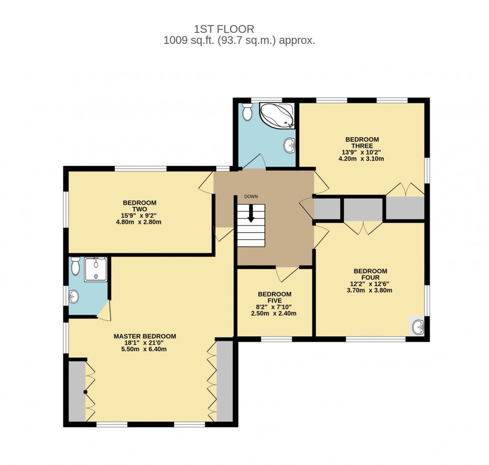 Floorplan for New Lane, Upton
