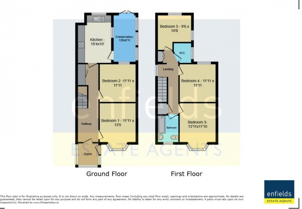 Floorplan for Hankinson Road, Bournemouth