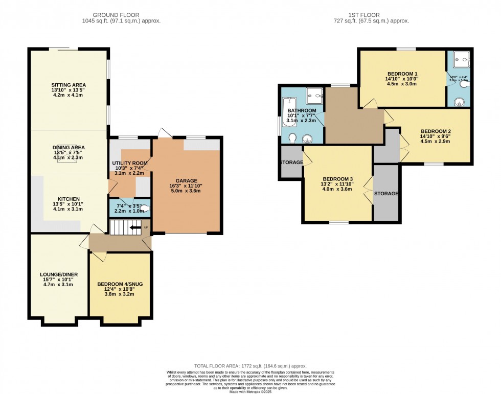 Floorplan for Leeds Road, Ilkley