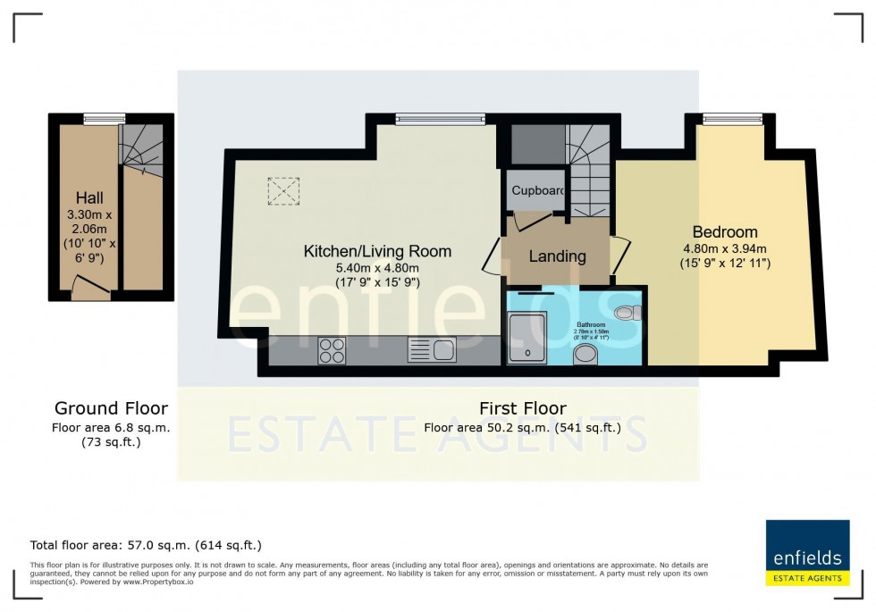 Floorplan for Norrish Road, Parkstone