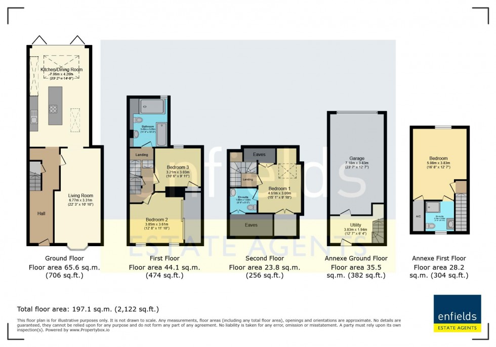 Floorplan for Shaftesbury Road, Poole