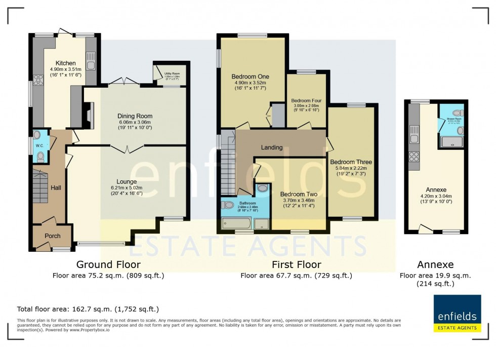 Floorplan for Dorchester Road, Poole