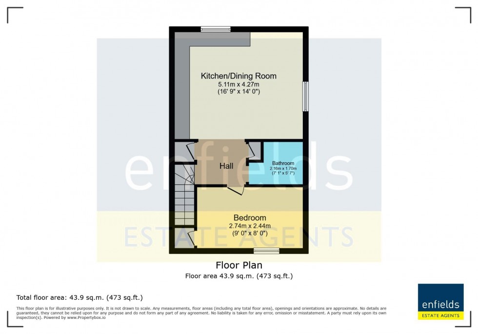 Floorplan for Southbrook Close, Poole