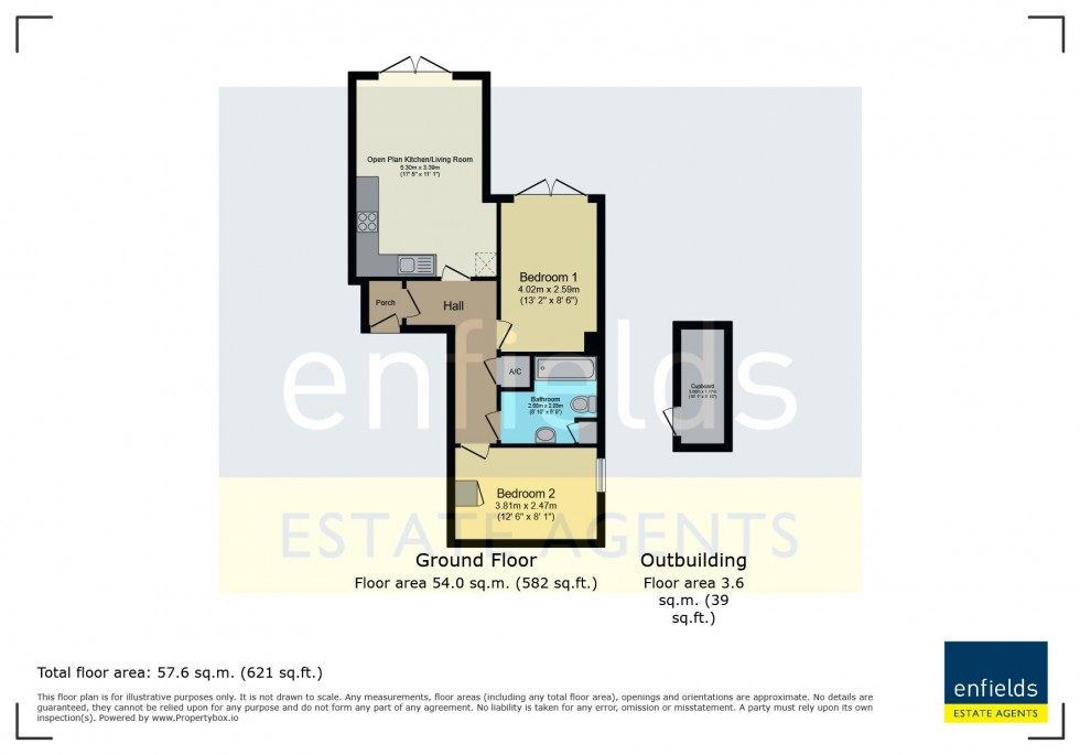 Floorplan for Surrey Keep, Westbourne/Bournemouth