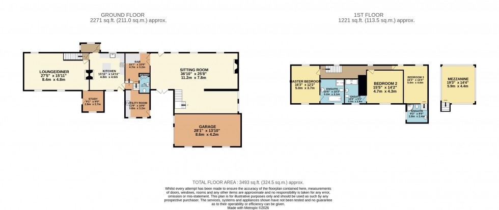 Floorplan for Otley Road, Edge of Hawksworth & Menston