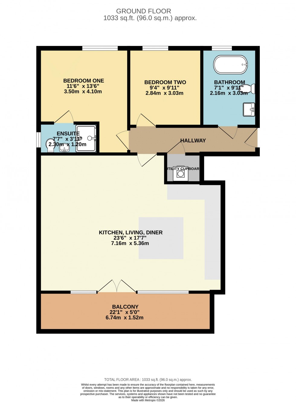 Floorplan for Robin Hill, Ilkley