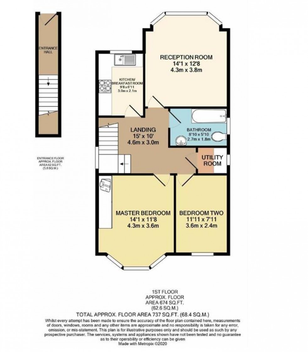 Floorplan for Chatsworth Road, Bournemouth