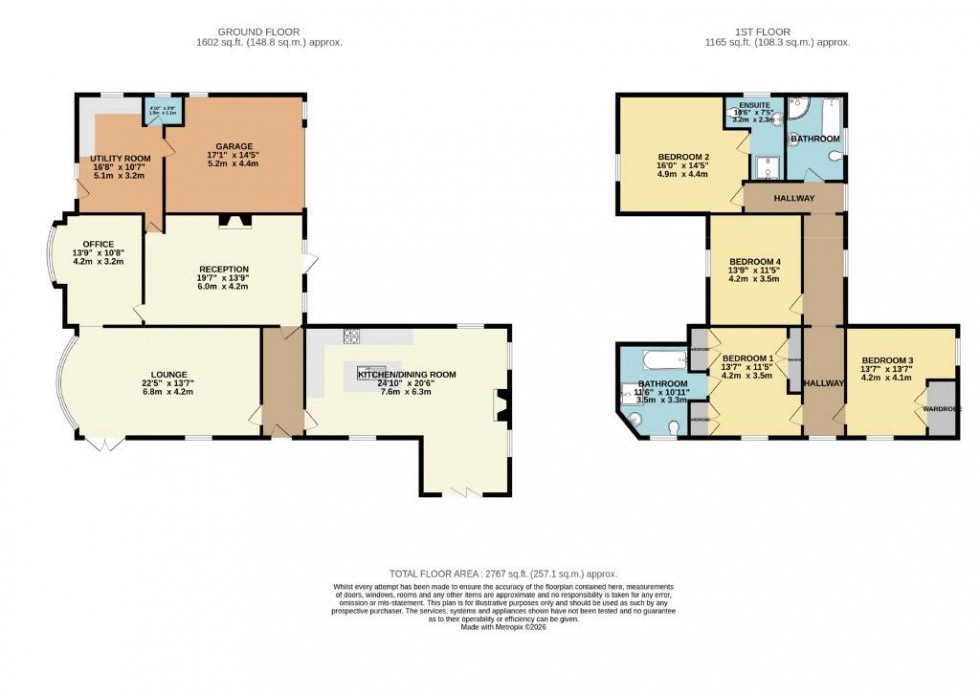 Floorplan for Glen Road, Eldwick