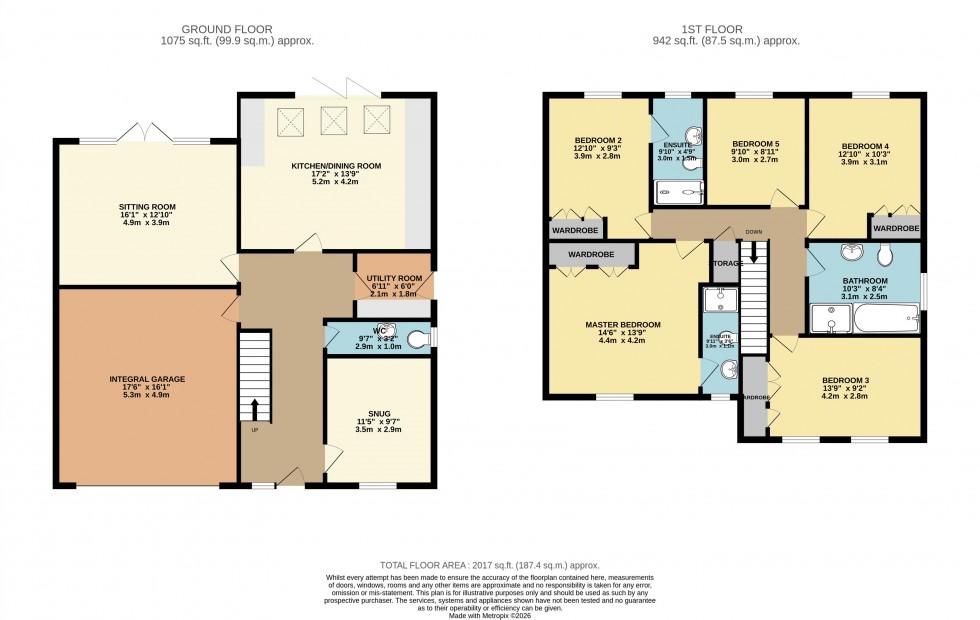 Floorplan for Plover Field, Menston