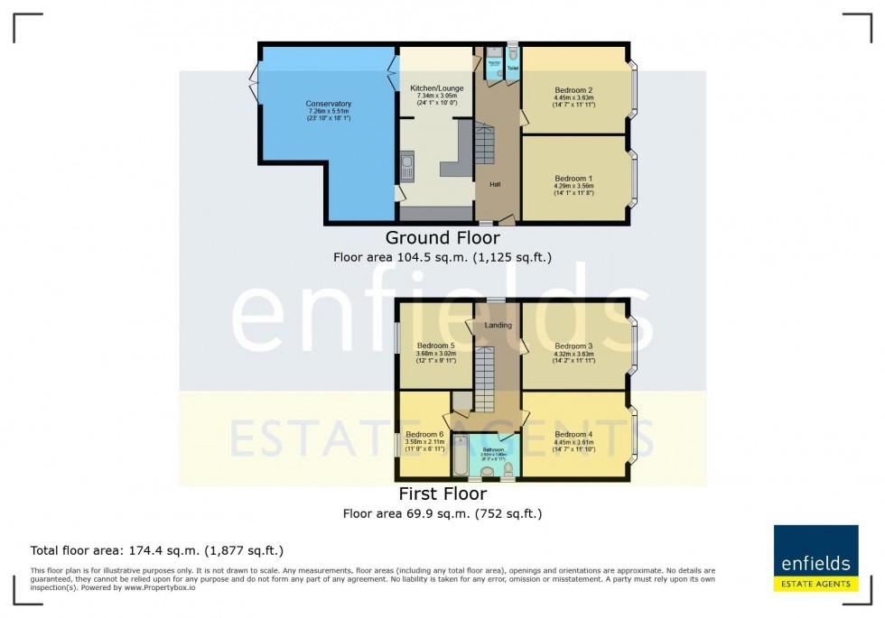 Floorplan for Somerley Road, Winton