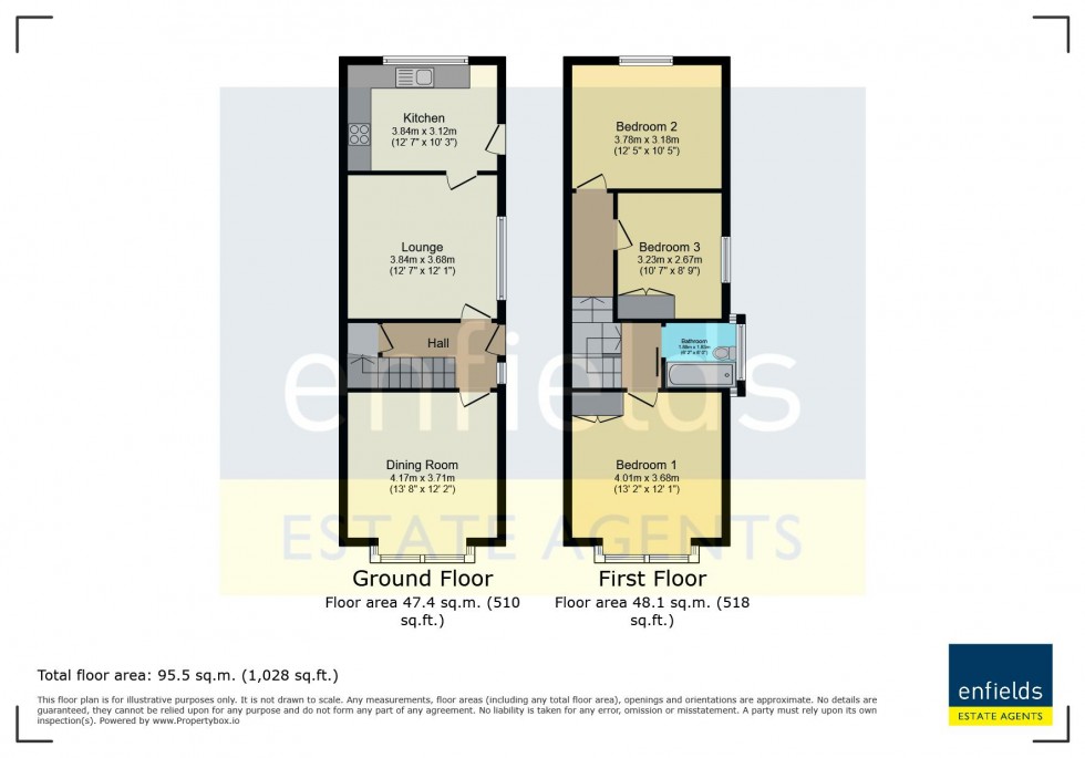 Floorplan for Winton, Bournemouth
