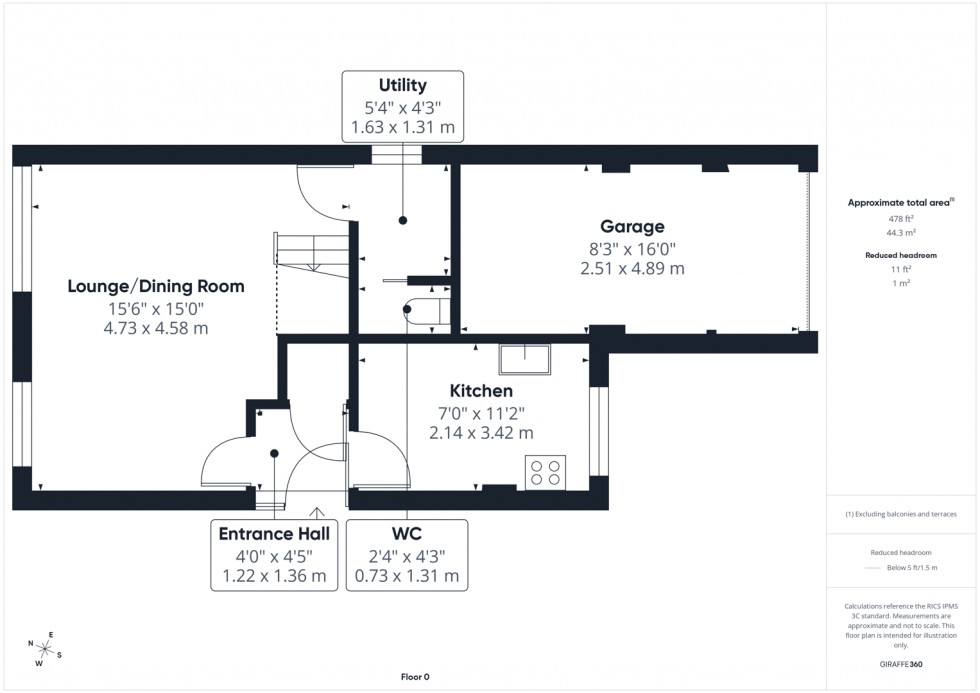Floorplan for Lemon Tree Close, Pontefract