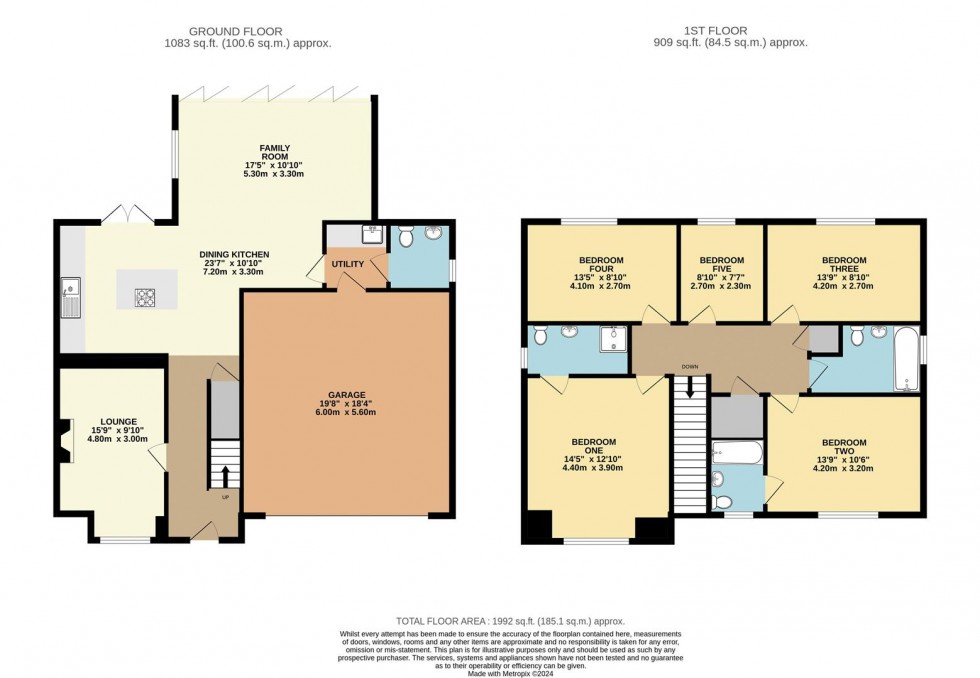 Floorplan for Wolfenden Way, Wakefield