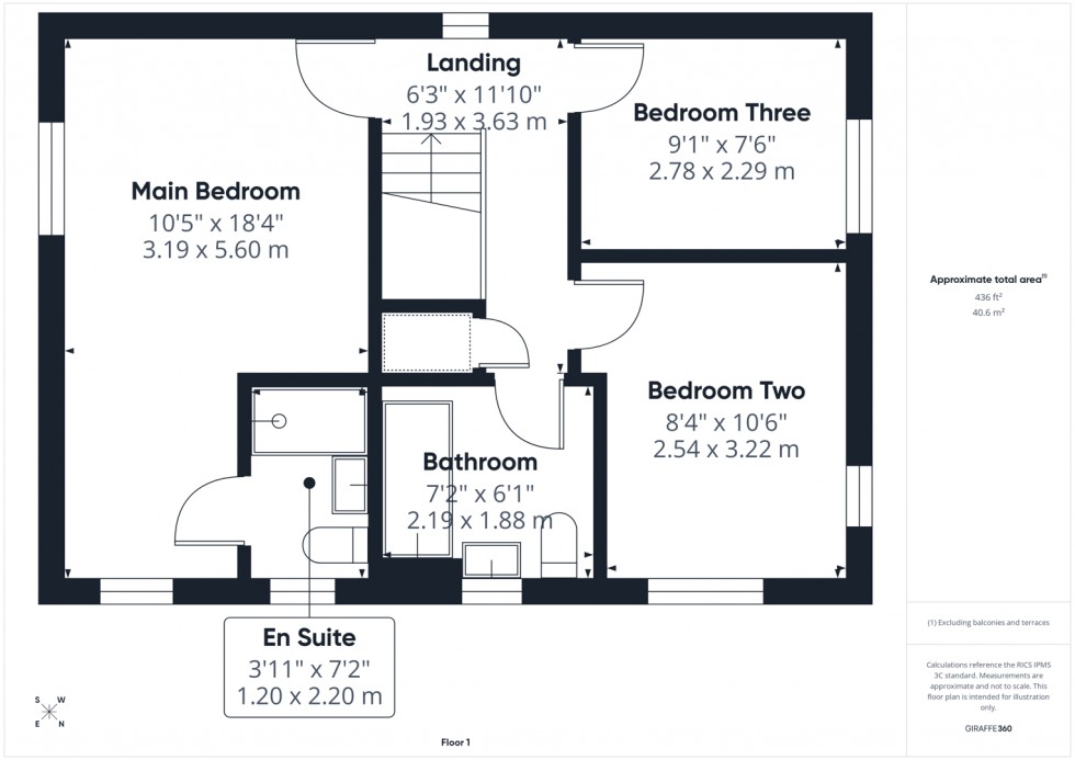 Floorplan for Holme Farm Way, Pontefract