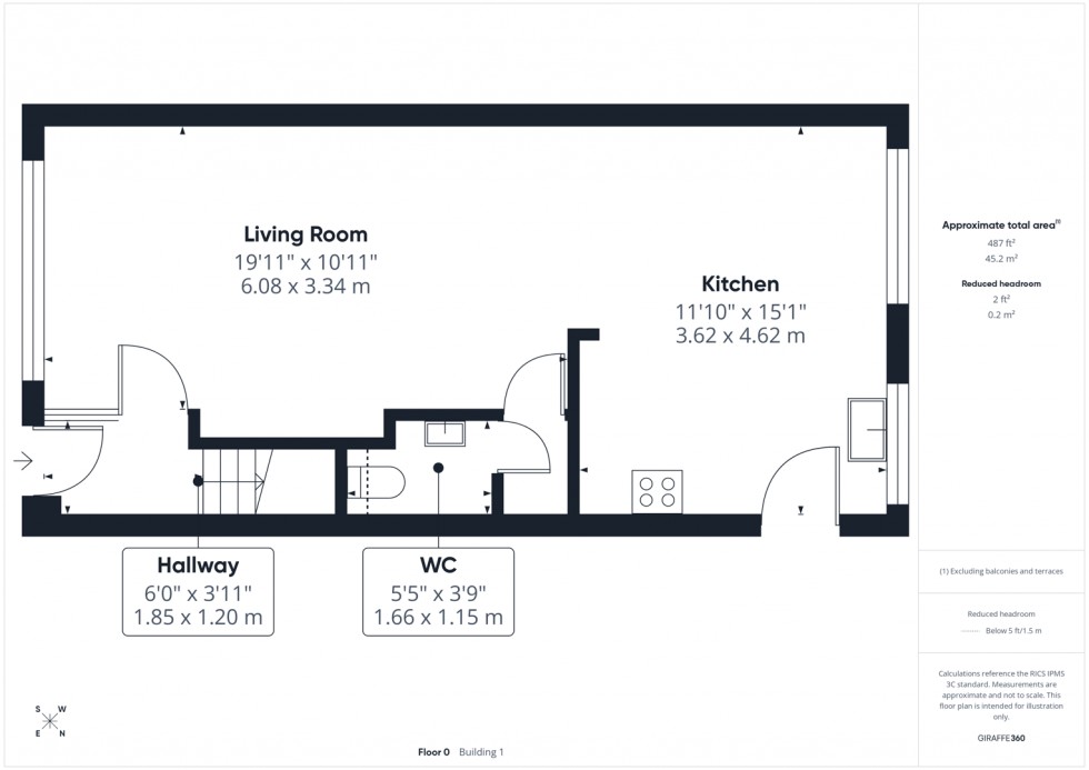 Floorplan for Ackworth Road, Pontefract