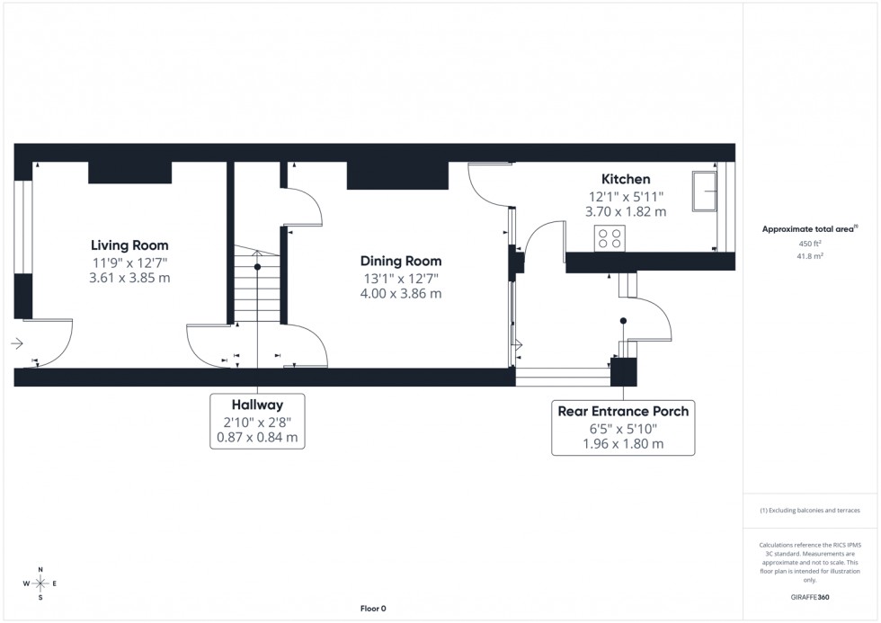 Floorplan for Featherstone Lane, Featherstone