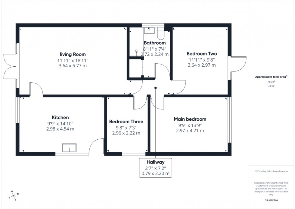 Floorplan for Lowfield Road, Pontefract