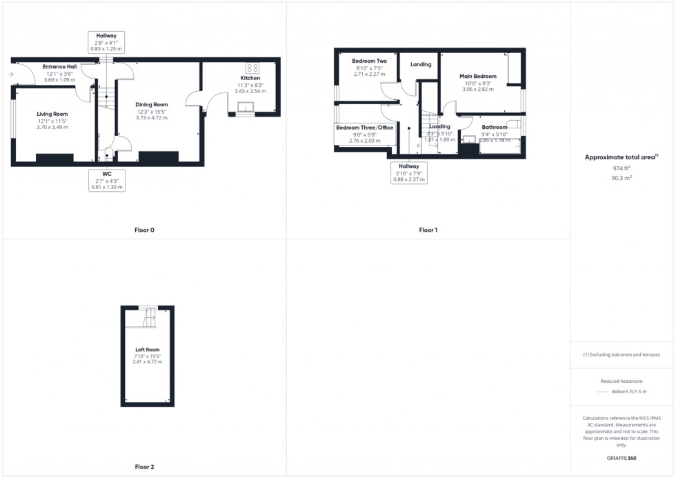 Floorplan for Ashton Road, Castleford