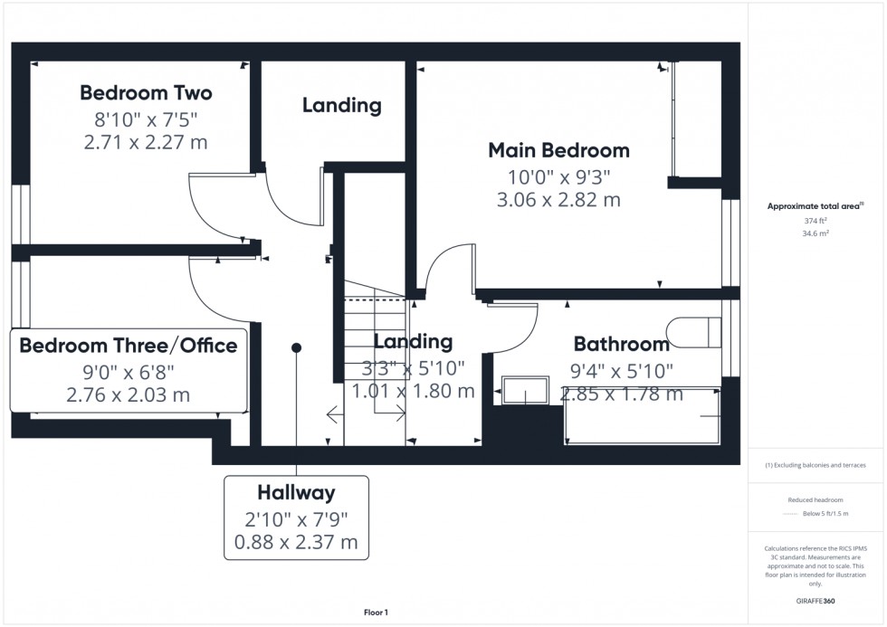 Floorplan for Ashton Road, Castleford