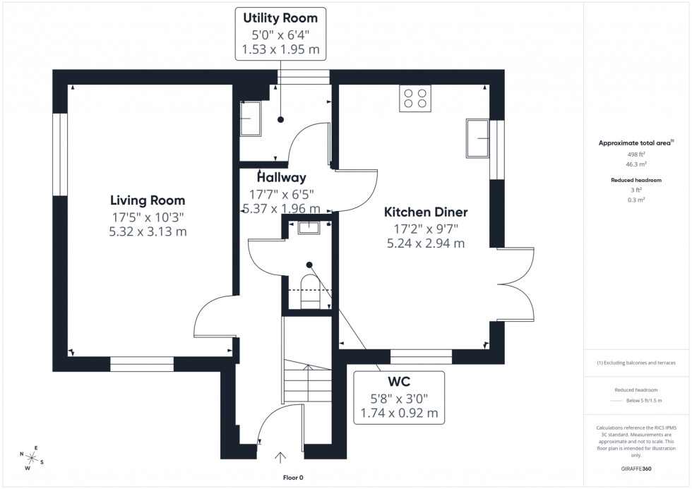 Floorplan for Pineberry Way, Knottingley