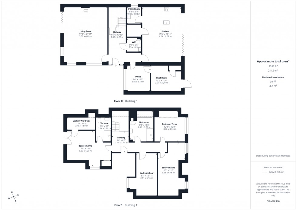 Floorplan for Ackworth Road, Purston Jaglin