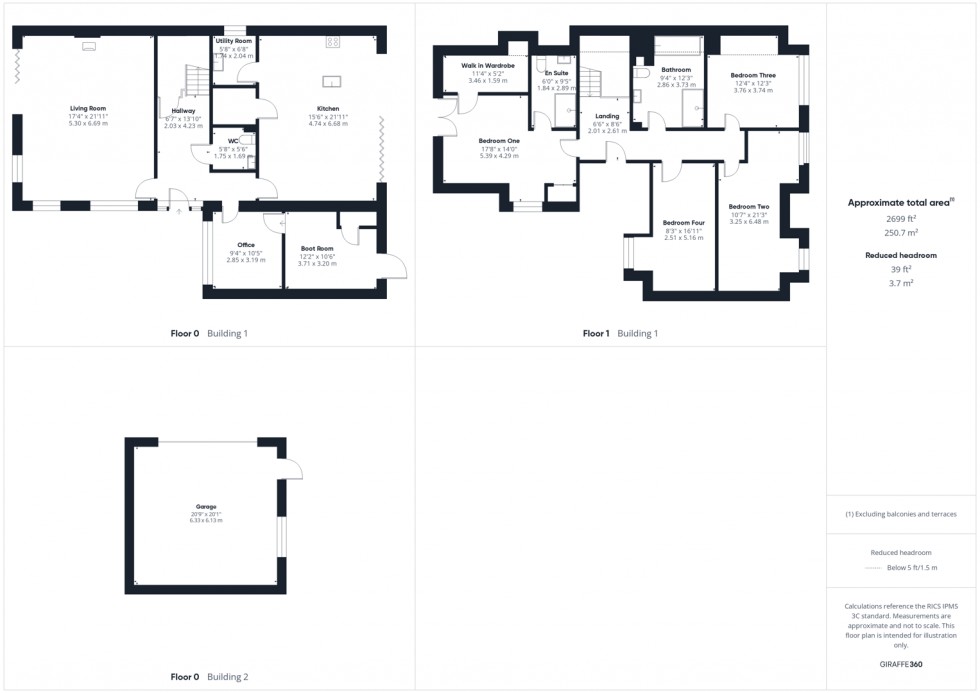 Floorplan for Ackworth Road, Purston Jaglin