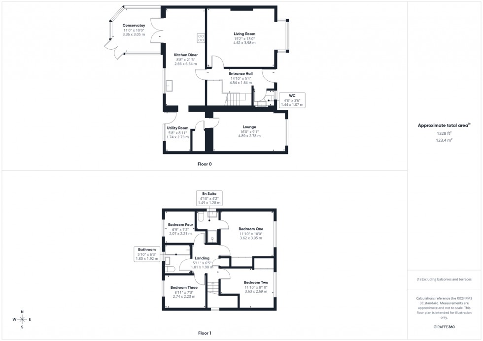 Floorplan for Dale Court, Pontefract