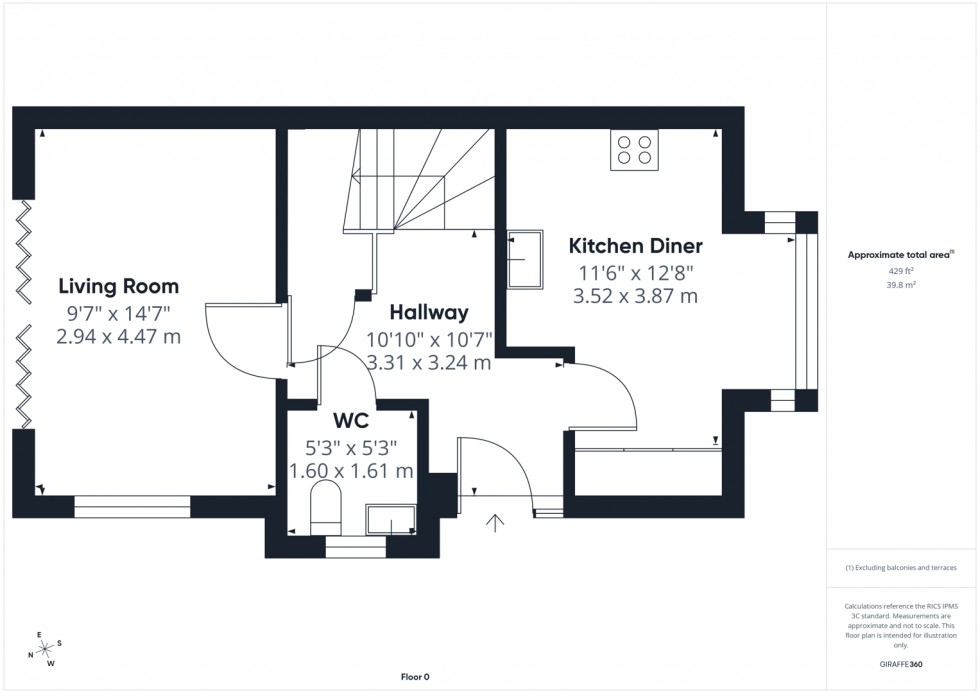 Floorplan for Wales Street, Pontefract