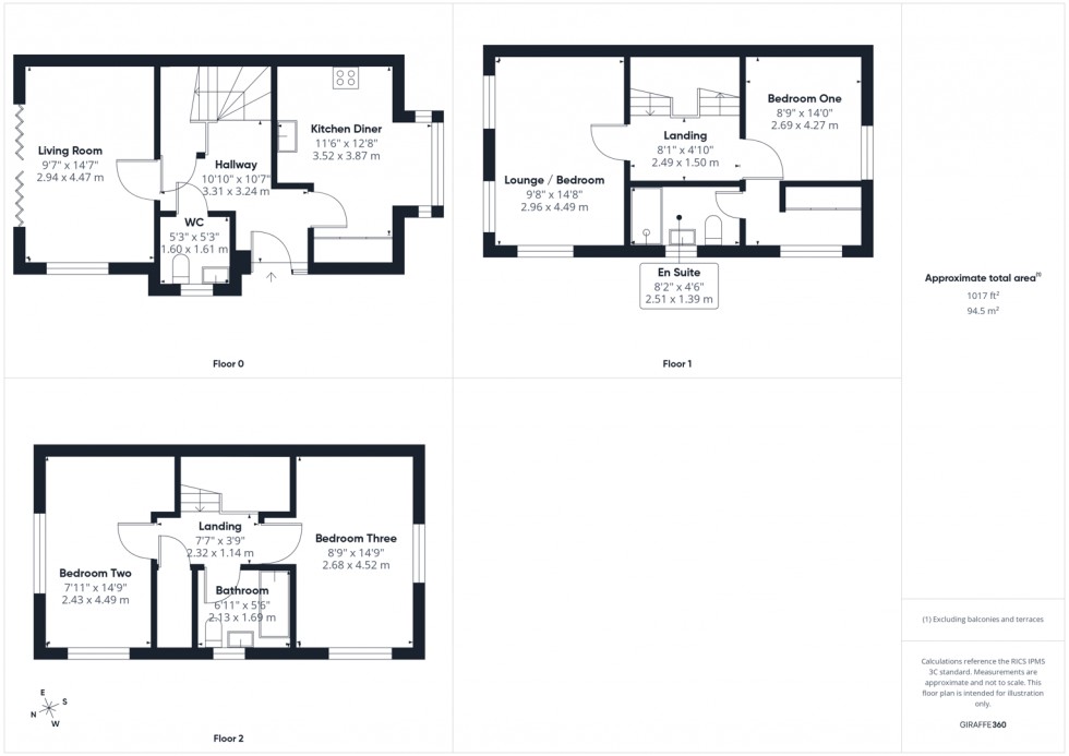 Floorplan for Wales Street, Pontefract