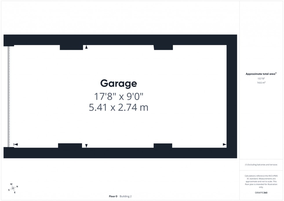 Floorplan for Miners Court, New Sharlston, Wakefield