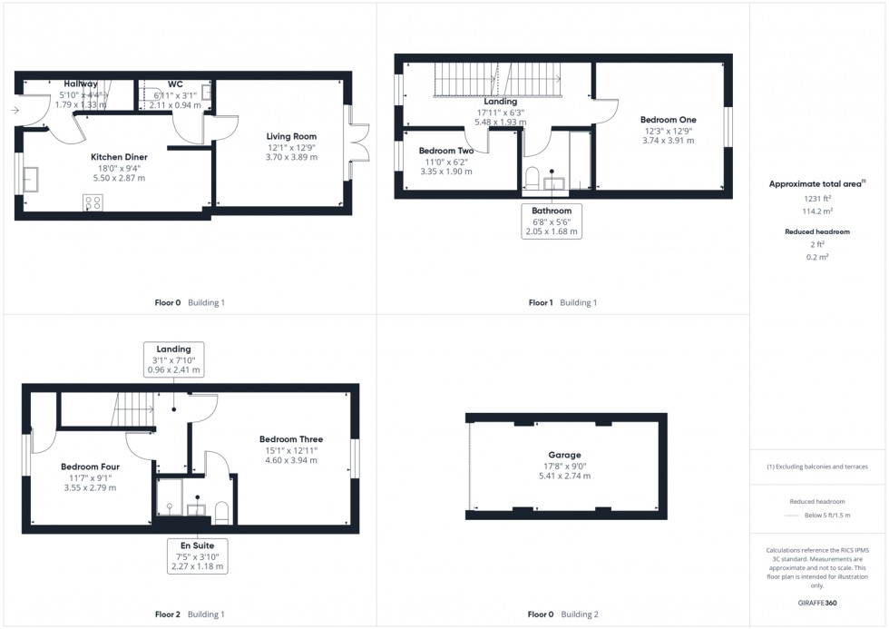 Floorplan for Miners Court, New Sharlston, Wakefield