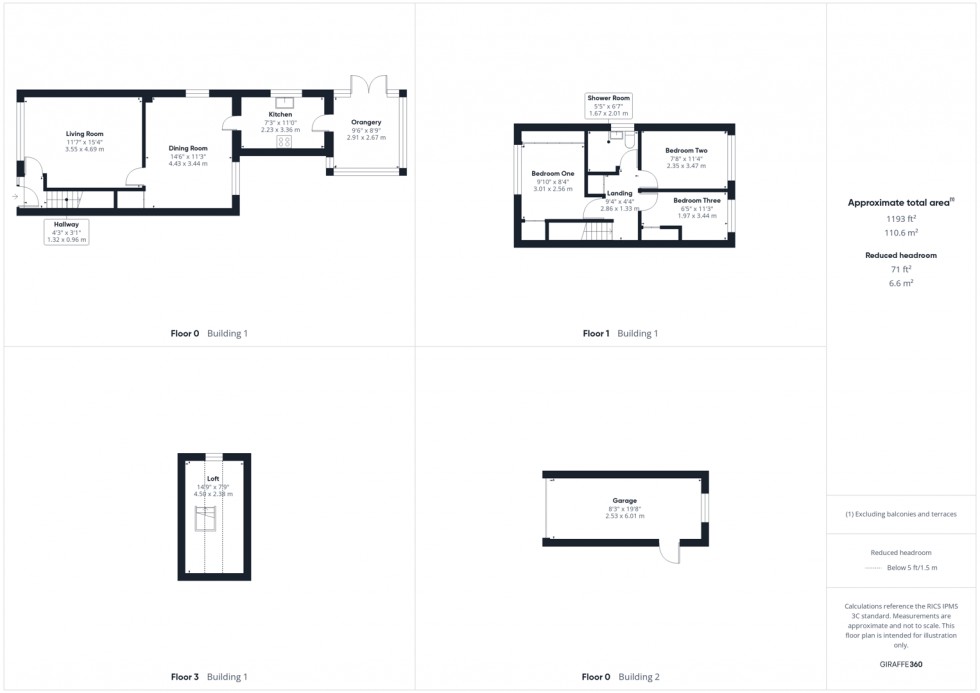 Floorplan for Hollingthorpe Grove, Hall Green, Wakefield