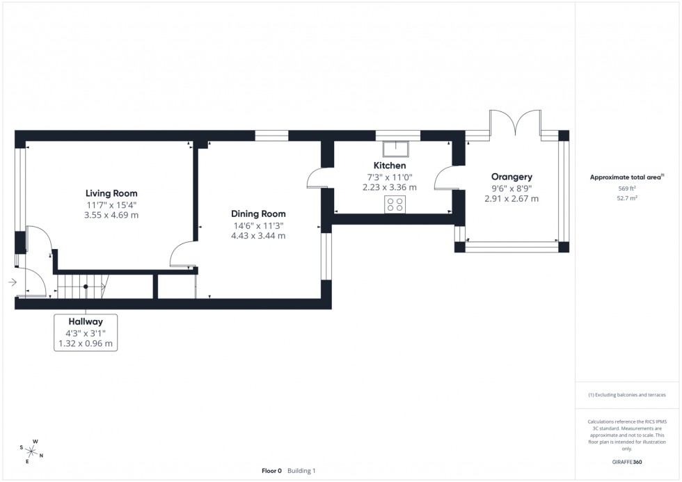 Floorplan for Hollingthorpe Grove, Hall Green, Wakefield