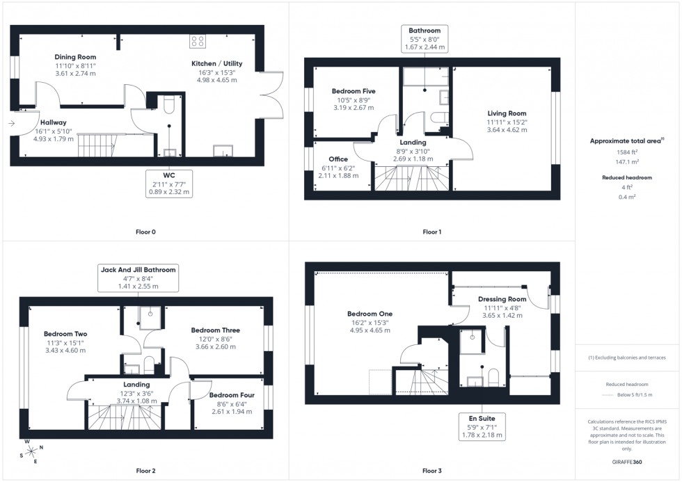 Floorplan for Madison Walk, Ackworth, Pontefract
