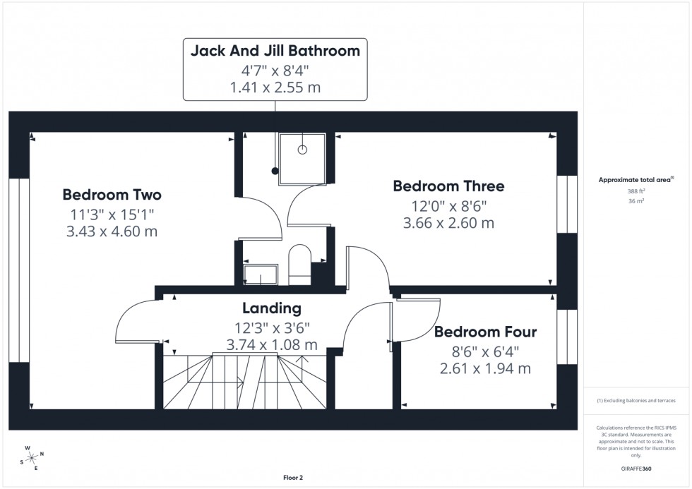 Floorplan for Madison Walk, Ackworth, Pontefract