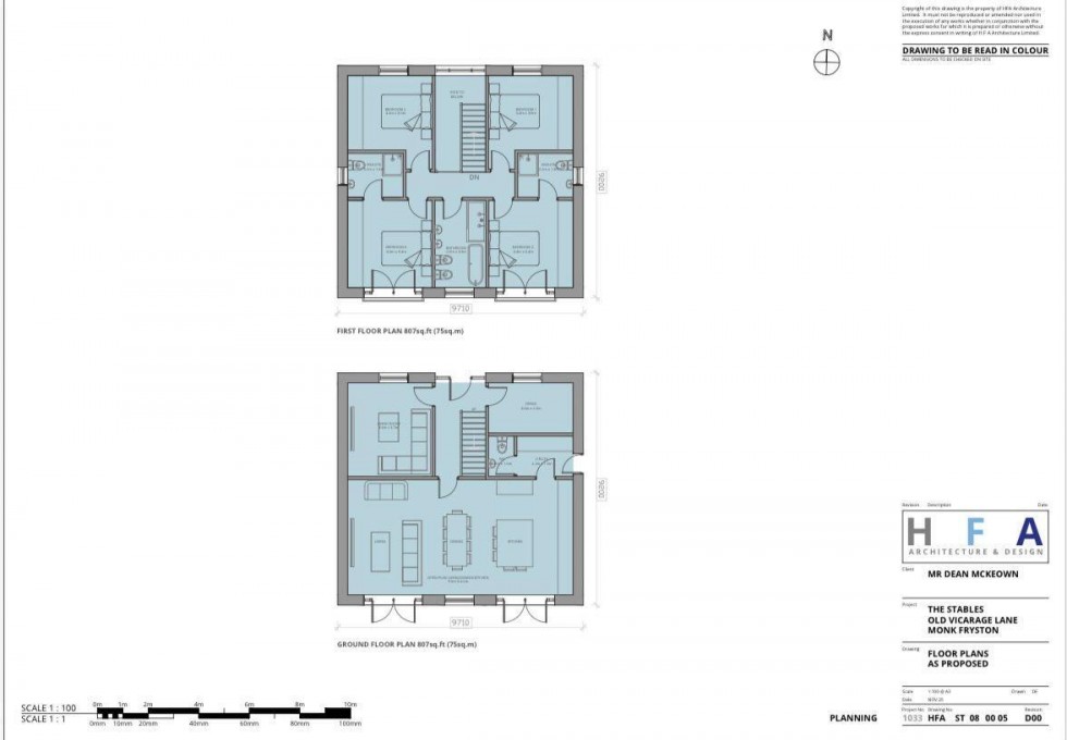 Floorplan for The Stables, Old Vicarage Lane, Monk Fryston