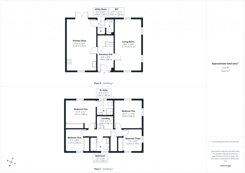 Floorplan for Ferestone Court, Pontefract