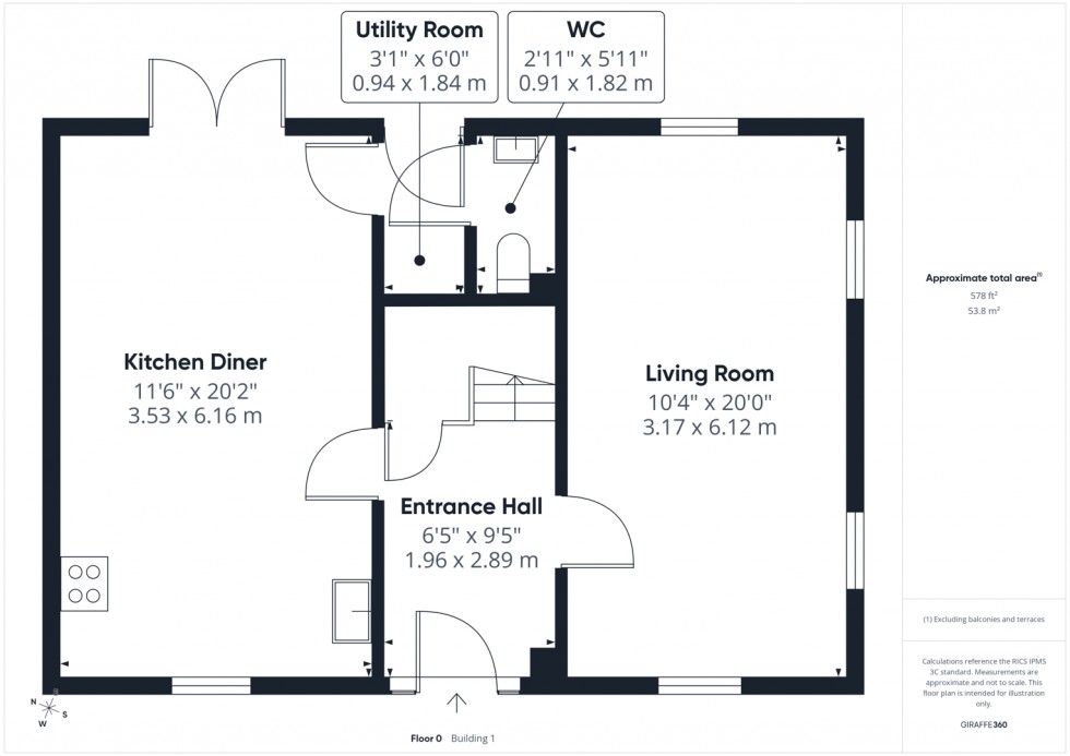 Floorplan for Ferestone Court, Pontefract