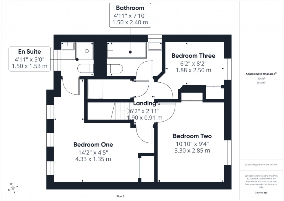 Floorplan for Ashworth Road, Pontefract